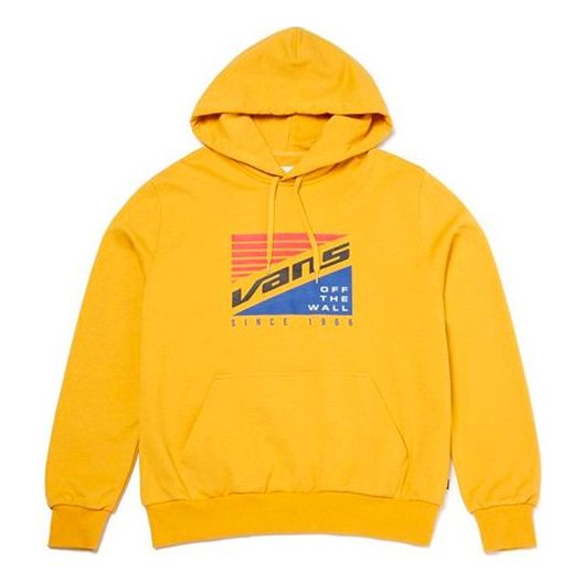 Суитчър Vans Vans Logo Print Pullover Hoodie Жълто | VN0A4BQW50X, 0