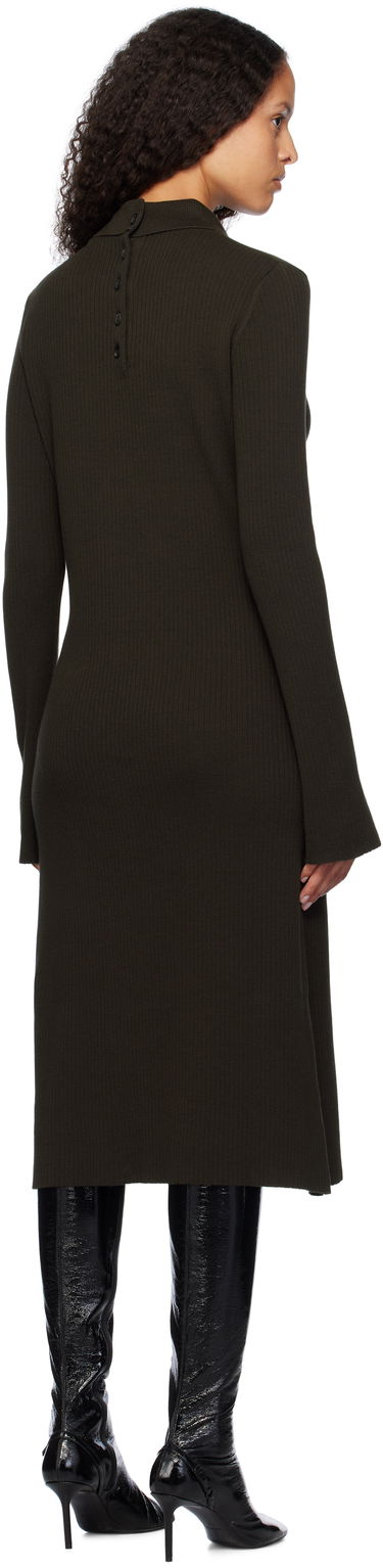 Пуловер Courrèges Courrèges Midi Polo Dress Зелено | 324MRO468FI0049, 2