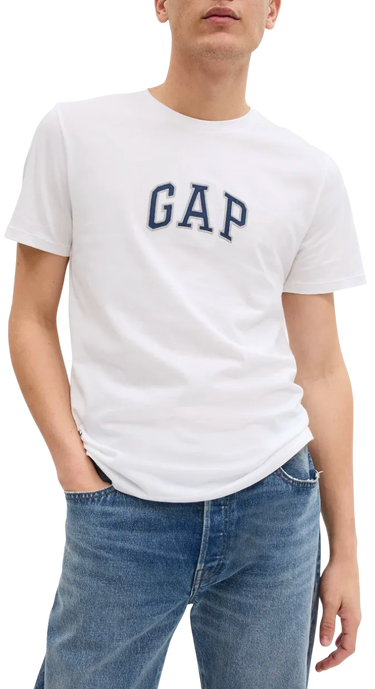 Тениска GAP Intl New Arch Tee Бяло | 570044-00, 1