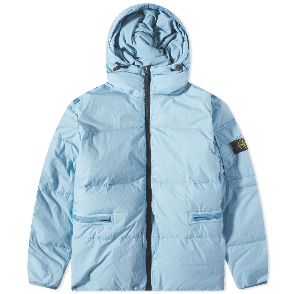 Пухо яке Stone Island Crinkle Reps Down Jacket Синьо | 771540223-V0046, 0