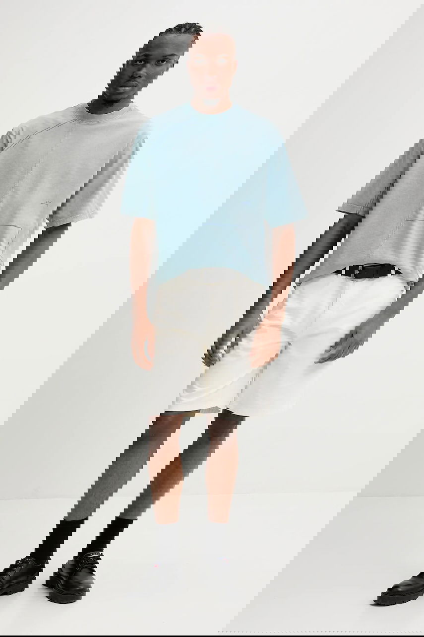 Тениска A-COLD-WALL* Deconstructed Stitch Detail Short Sleeve T-Shirt Синьо | ACWMTS208, 1