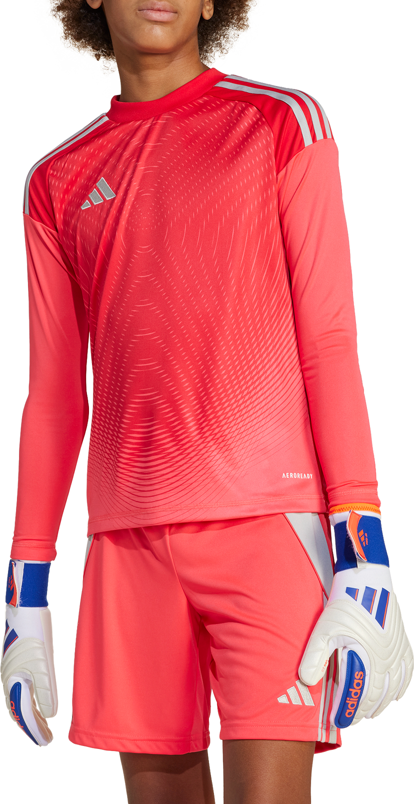 Фланелка adidas Performance Tiro 25 Competition Long Sleeve Goalkeeper Jersey Червено | jj1932