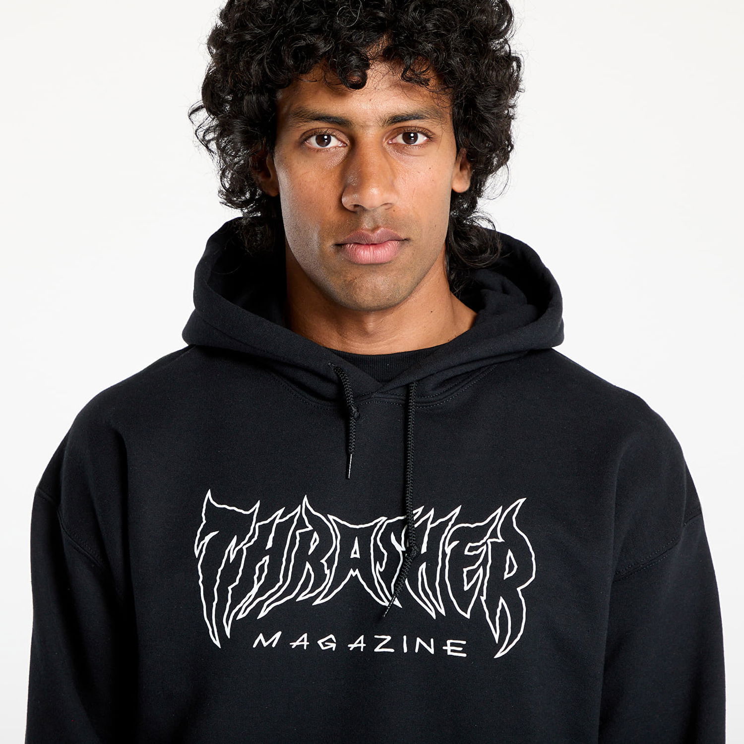 Суитчър Thrasher Thrasher Metal Hoodie Черно | 145690, 1