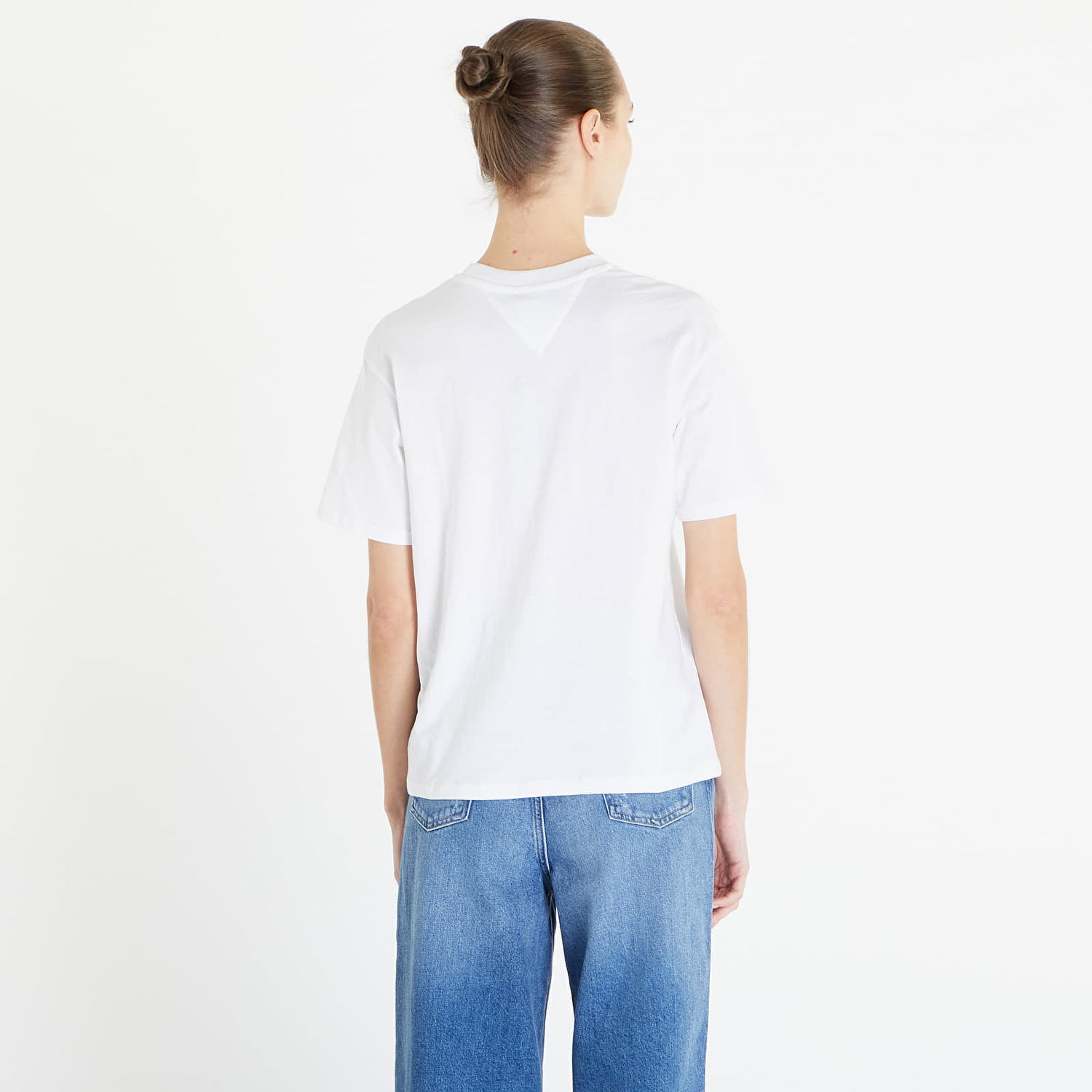 Тениска Tommy Hilfiger Relaxed New Linear Short Sleeve Tee Бяло | DW0DW17836 YBR, 1