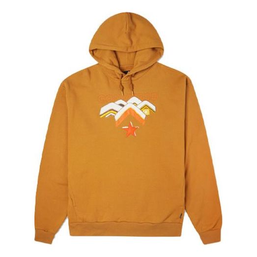 Суитчър Converse Mountains Print Fleece Hoodie Кафяво | 10023523-A03