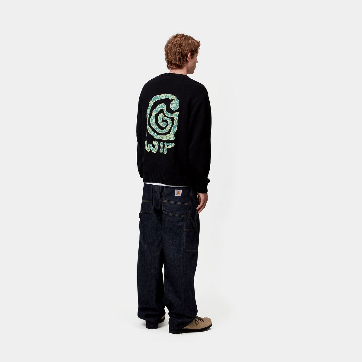 Пуловер Carhartt WIP Helix Sweater Черно | I035269_24, 1