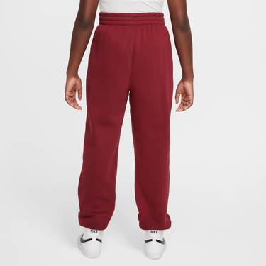 Спортни панталони Nike Nike Sportswear Club Fleece Older Kids' Loose Fit Pants Бургунди | FD2933-677, 3