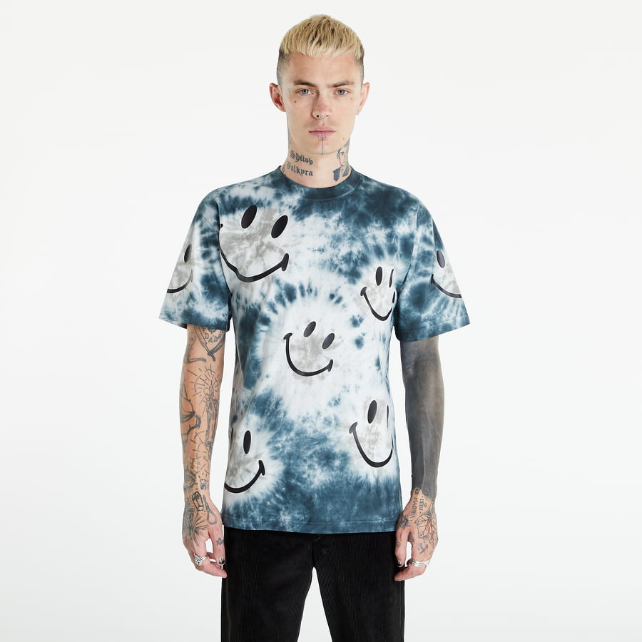 Тениска MARKET Smiley Shibori Dye Tee Синьо | 399001107 black, 0