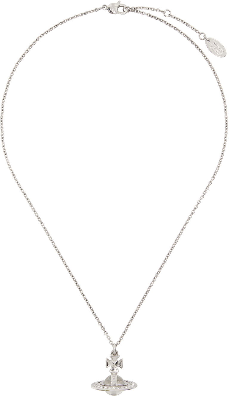 Колие Vivienne Westwood Small Orb Pendant Necklace Металик | 63020113-02P116-CN, 0