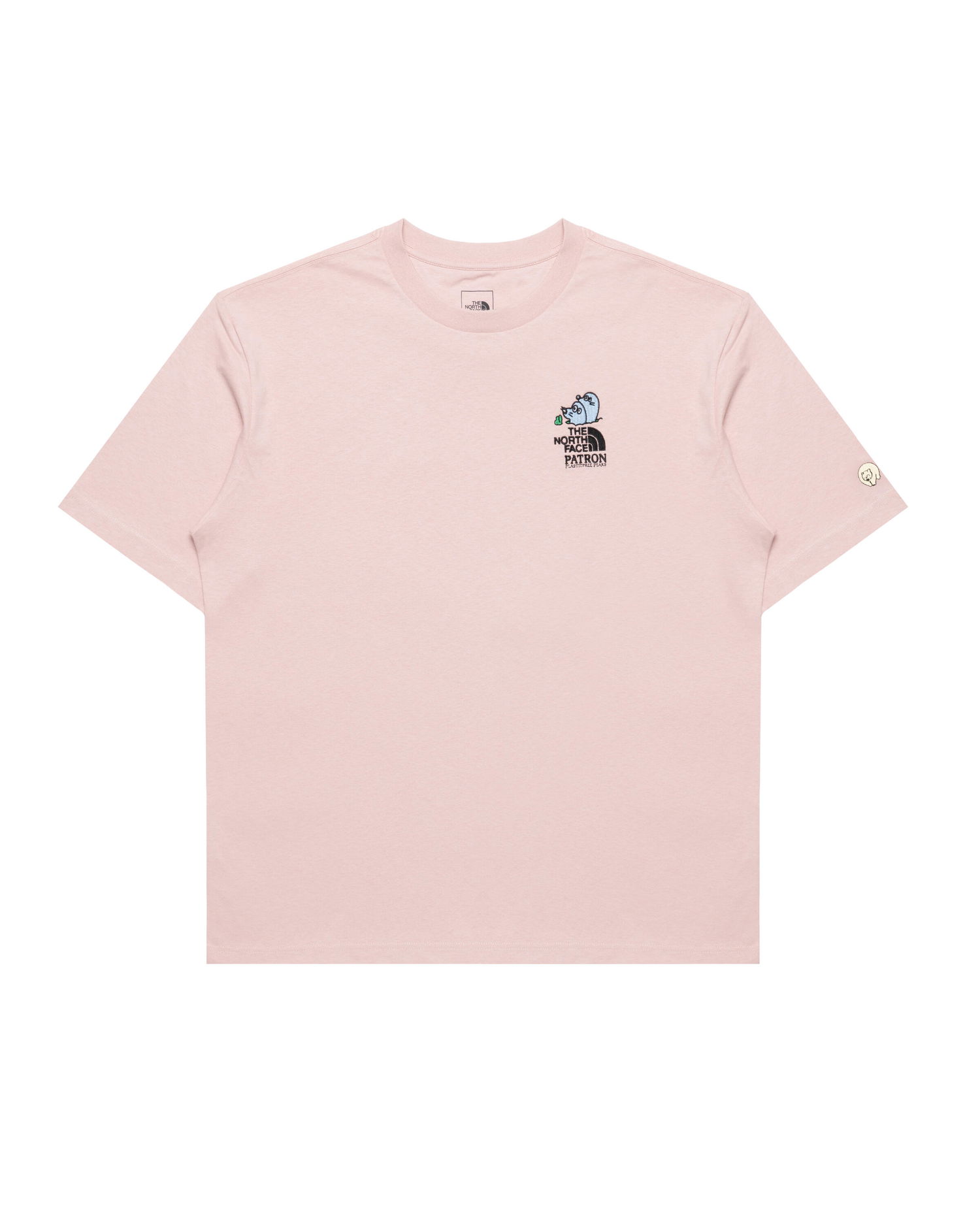 Съкратен топ The North Face The North Face x Patron Plasticfree Peaks Oversized T-Shirt Розово | NF0A8C4DLK61, 0