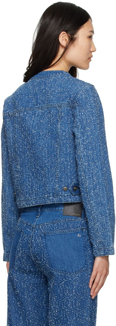 Яке rag & bone Cora Denim Jacket Синьо | WDD24S1438FTMT, 2