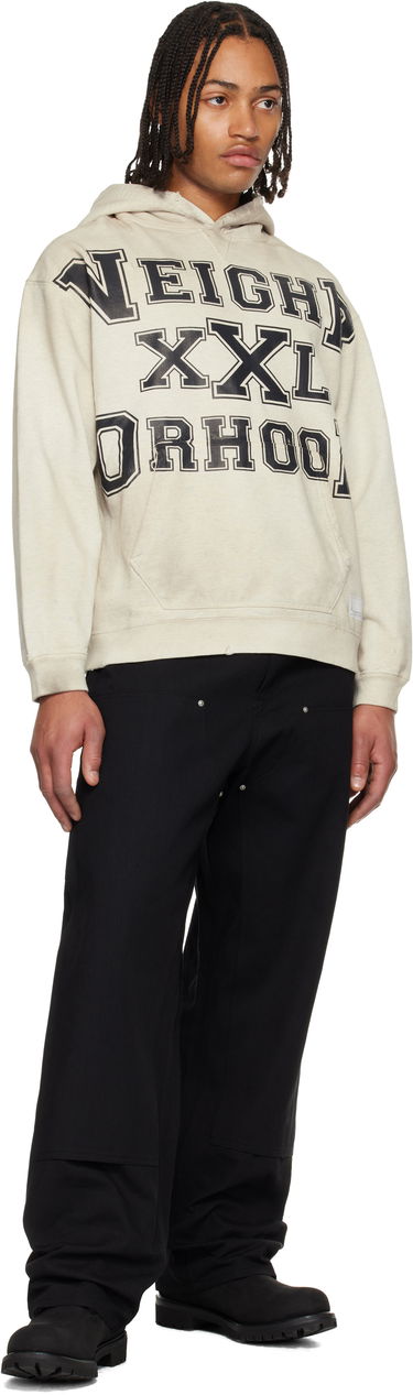 Суитчър Neighborhood Neighborhood Distressed Graphic Hoodie Бежово | 252OKNH-CSM02, 3