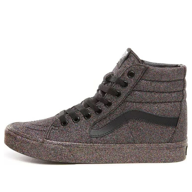 Кецове и обувки Vans Sk8-Hi Rainbow Glitter Черно | VN0A38GEUKN, 0
