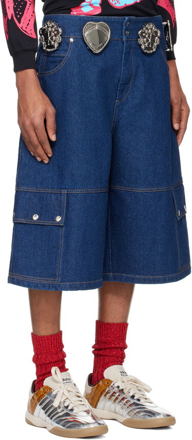 Къси панталони Chopova Lowena Chopova Lowena Balmy Denim Cargo Shorts Синьо | 4098, 1