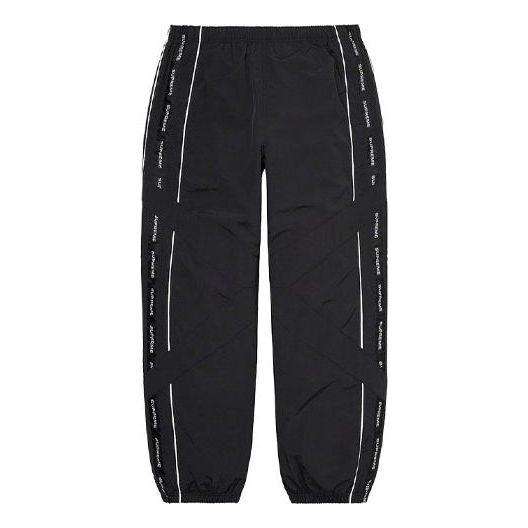 Спортни панталони Supreme Cross Paneled Track Pants Черно | SUP-SS21-588