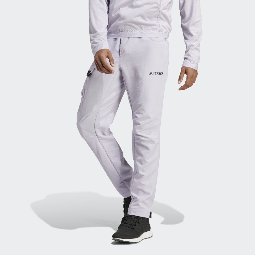 Панталони adidas Performance Terrex Made To Be Remade Hiking Pants Розово | HN2960, 0