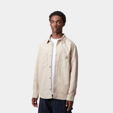 Риза Carhartt WIP Walter Shirt Jac XXL Бежово | I033578_6, 0