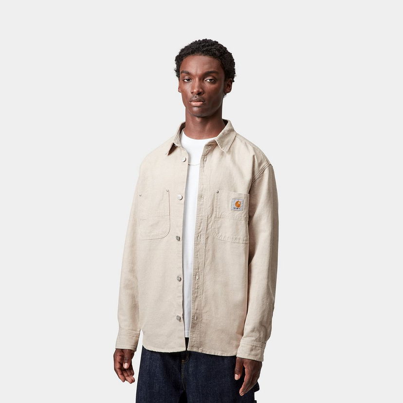 Риза Carhartt WIP Walter Shirt Jac XXL Бежово | I033578_6