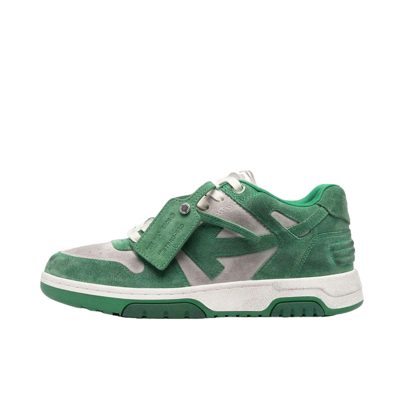 Кецове и обувки Off-White Out Of Office Low-Top Green Grey Зелено | OMIA189S23LEA0110155