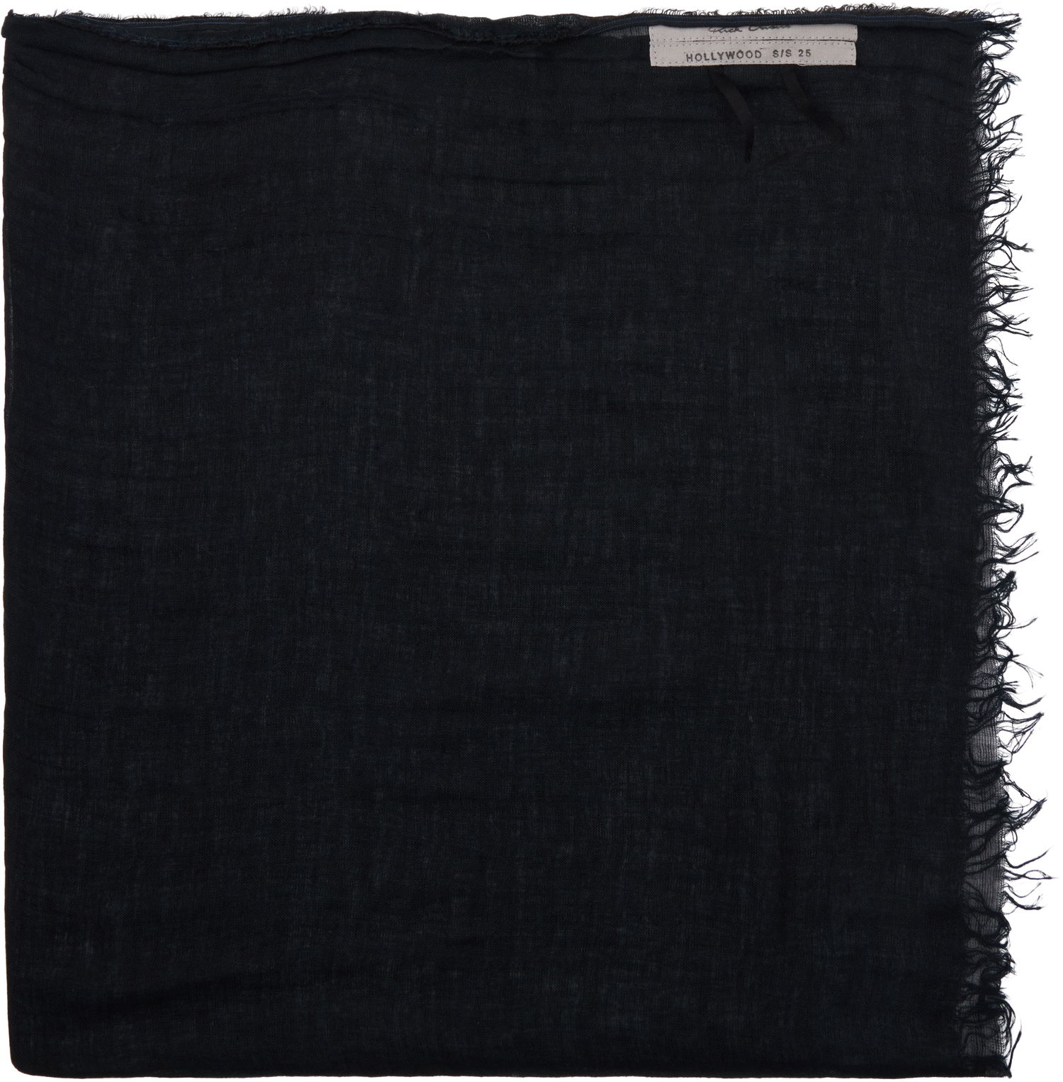 Шал Rick Owens Rick Owens Hollywood Sandy Mega Scarf Тъмно синьо | RU01E5469 SCAR, 1