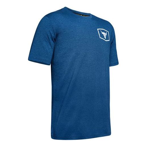 Тениска Under Armour UA Rock Training Short Sleeve T-Shirt Синьо | 1346098-480