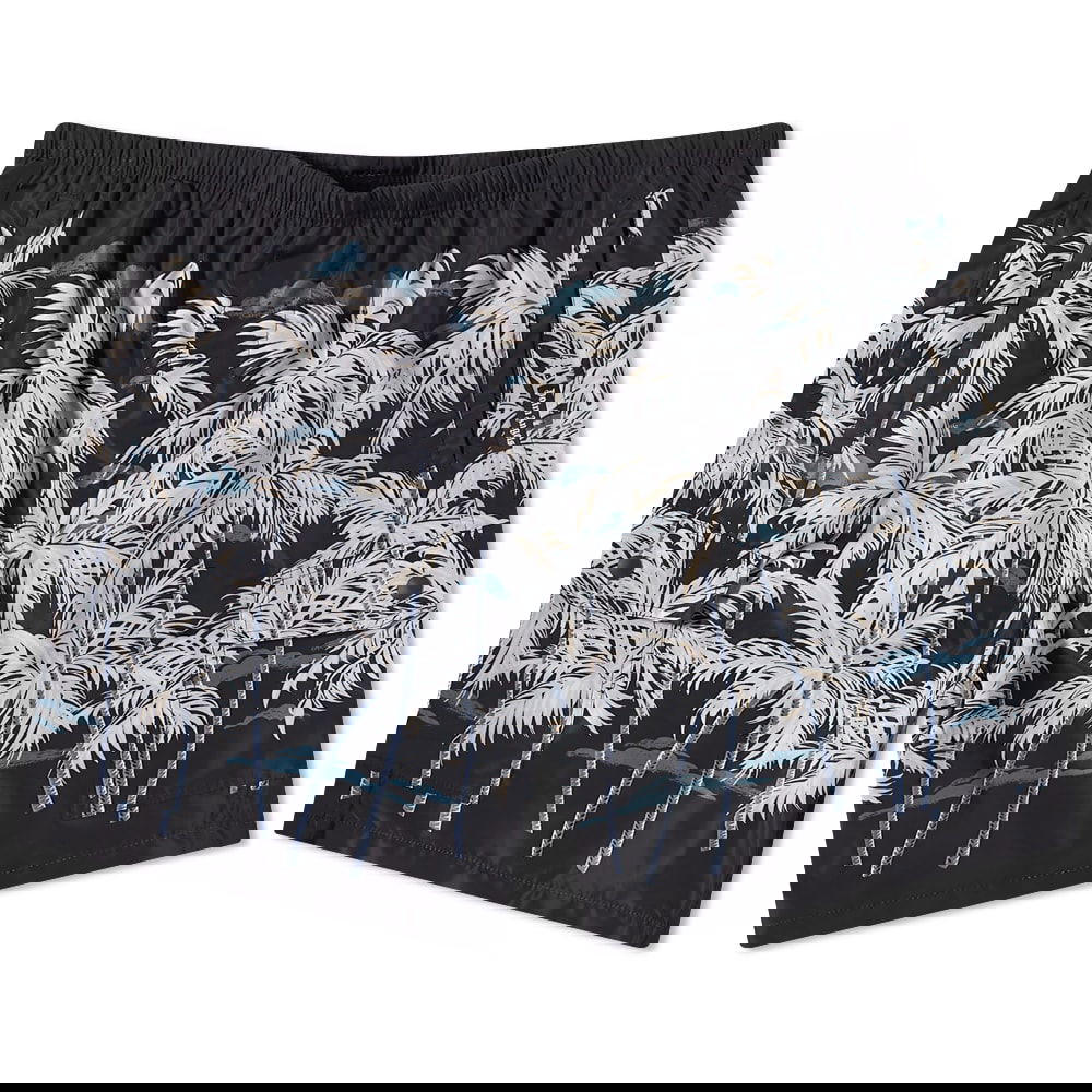 Бански Palm Angels Palm Print Swim Short Черно | PMFA005S22FAB0081003, 0