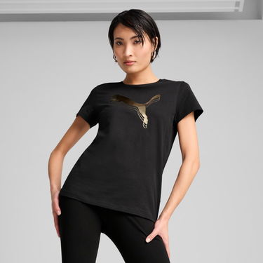 Тениска Puma ESS Metallic T-Shirt Черно | 684995-51, 2