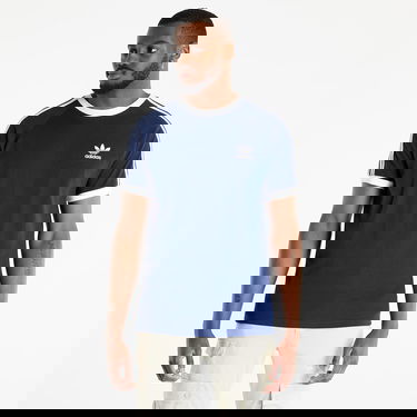 Облекло adidas Originals adidas 3-Stripes Short Sleeve Tee Night Indigo Тъмно синьо | IA4850, 1