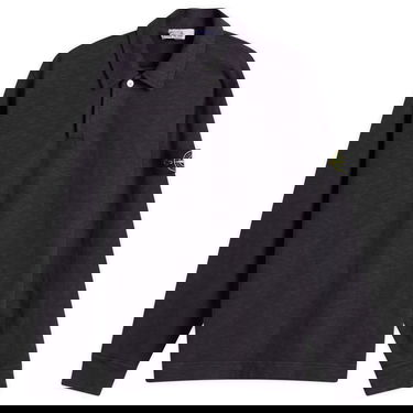 Поло тениска Stone Island Brushed Cotton Long Sleeve Polo Shirt, Size Large Тъмно синьо | K2S156100054-V0026, 1