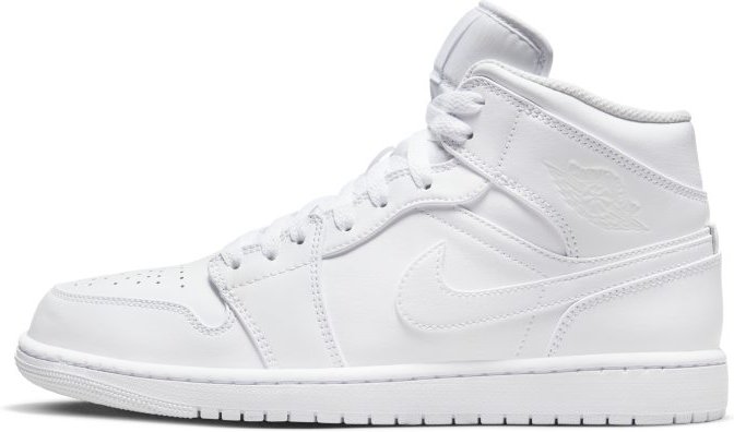 Кецове и обувки Jordan Air Jordan 1 Mid Бяло | 554724-136, 0