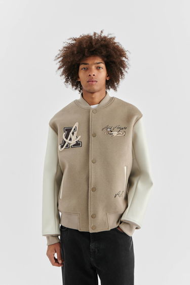 Яке AXEL ARIGATO Wes Varsity Jacket Бежово | A2178002, 2