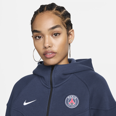 Суитчър Nike Football Paris Saint-Germain Tech Fleece Windrunner Тъмно синьо | FZ7257-410, 2