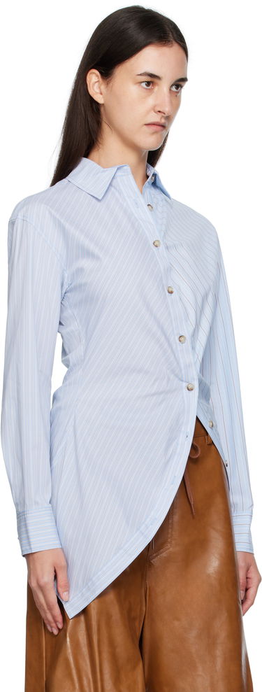 Риза Andersson Bell Andersson Bell Twist Check Shirt Синьо | atb1362w, 1