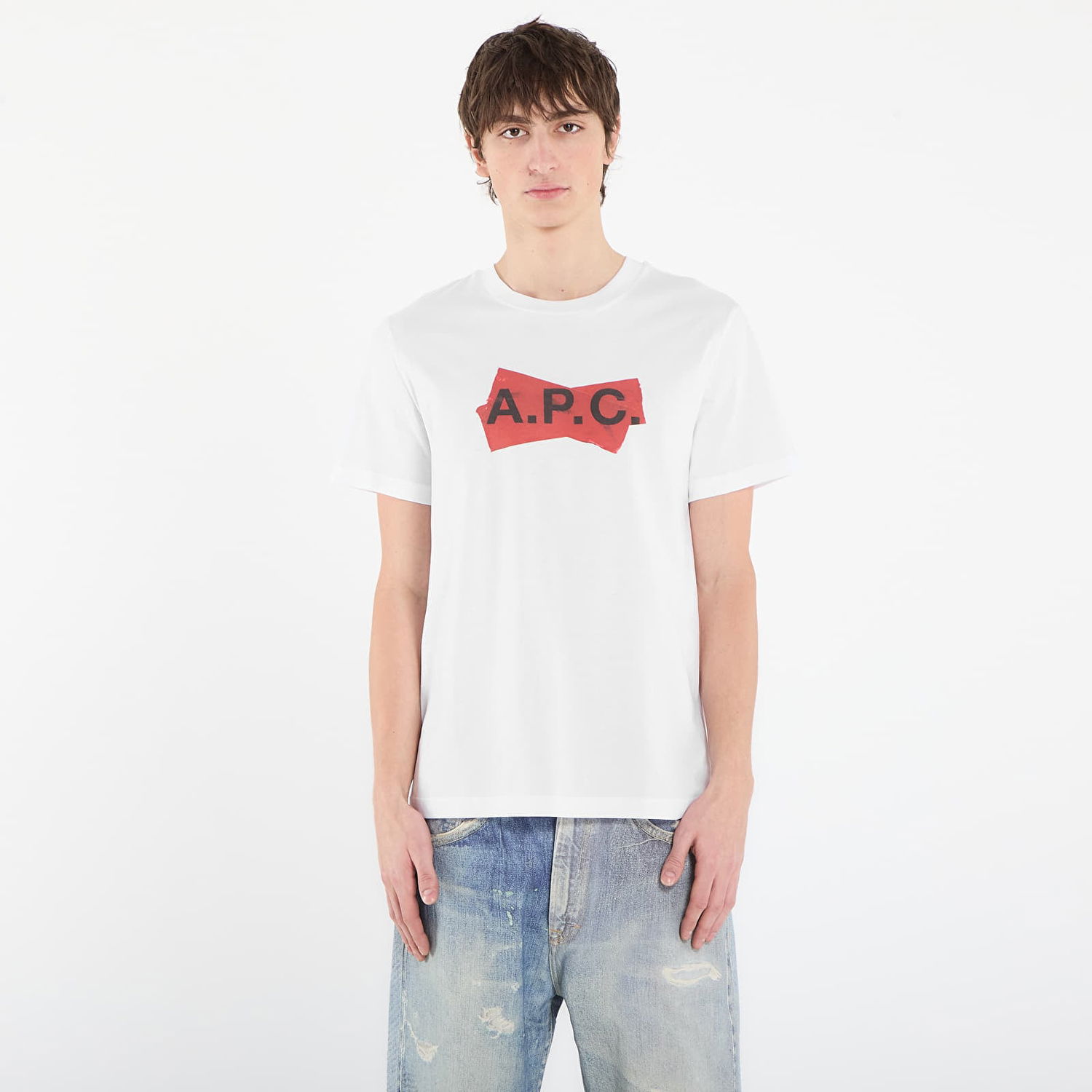 Тениска A.P.C. A.P.C. Scotch Rouge T-Shirt Бяло | COHBM-M26457 AAB, 0