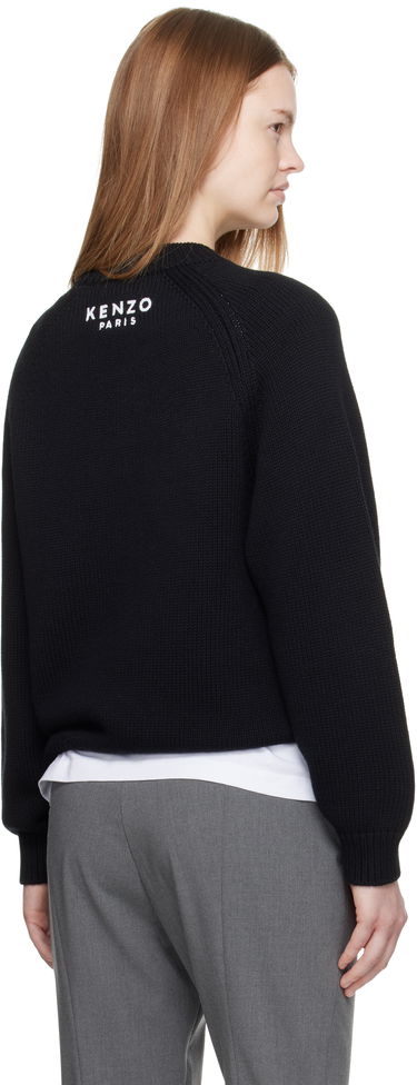 Пуловер KENZO Kenzo Paris 'Boke Flower' Knit Sweater Черно | FF62PU7193LA, 2