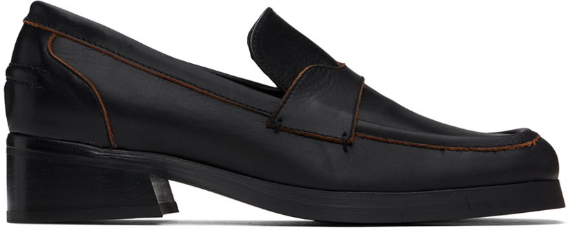Кецове и обувки Eckhaus Latta Eckhaus Latta Latta Loafers Черно | FEKLMLTLO95109