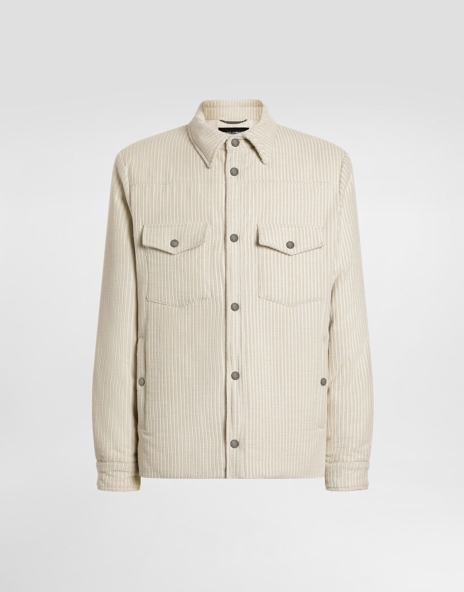 Яке Dolce & Gabbana Dolce & Gabbana Corduroy Padded Jacket Бежово | G9BRETFUVLKW0001, 0