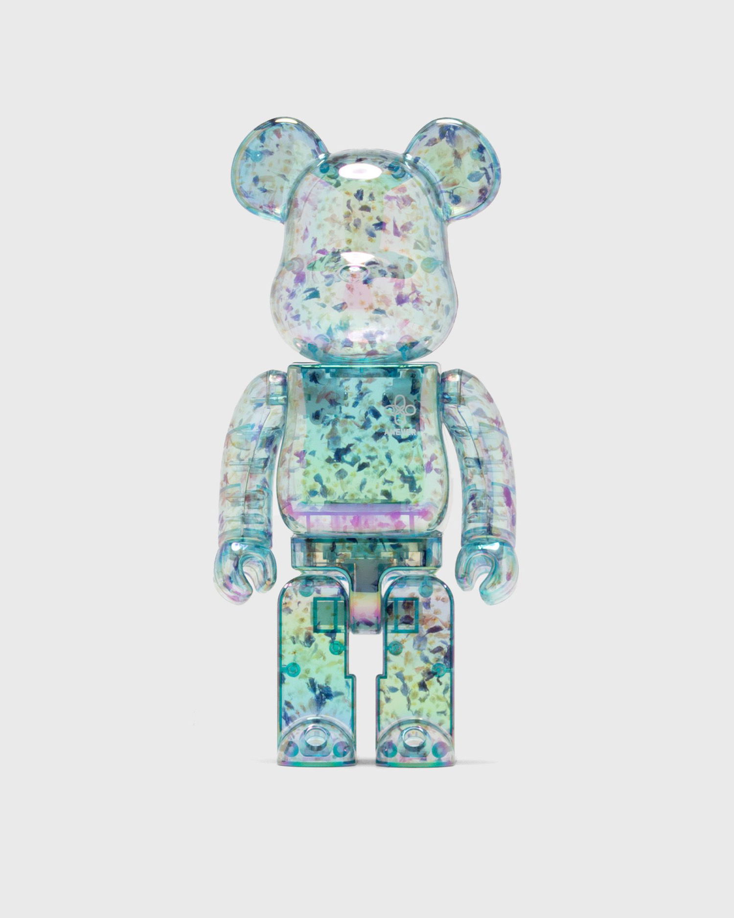 Колекционерско Medicom Toy ANEVER VERSION 3 1000% BE@RBRICK Figure Тюркоазено | MED1684, 0