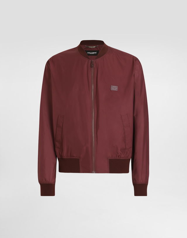 Dolce & Gabbana Technical Fabric Bomber Jacket
