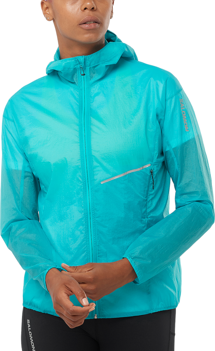 Яке Salomon SENSE AERO WIND JKT W Тюркоазено | lc2203700, 0