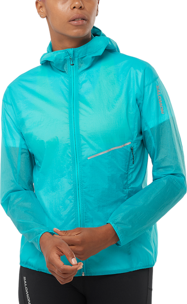 Яке Salomon SENSE AERO WIND JKT W Тюркоазено | lc2203700, 0