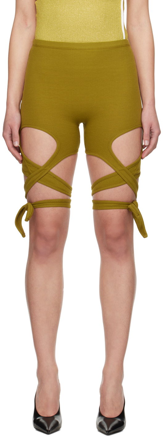 Къси панталони Ottolinger Ottolinger Otto Wrap Shorts Зелено | 400204, 0
