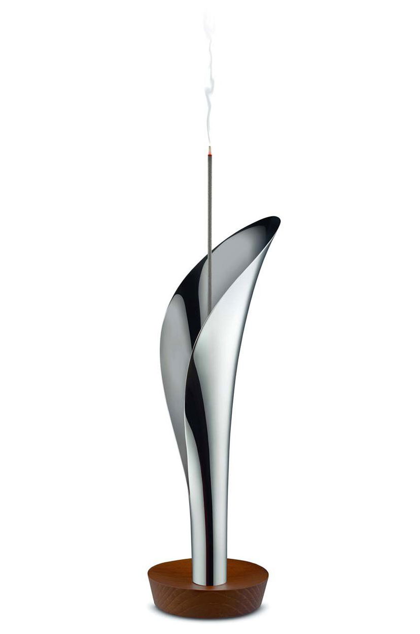 Домашен декор Alessi Lily Incense Burner Металик | MW71