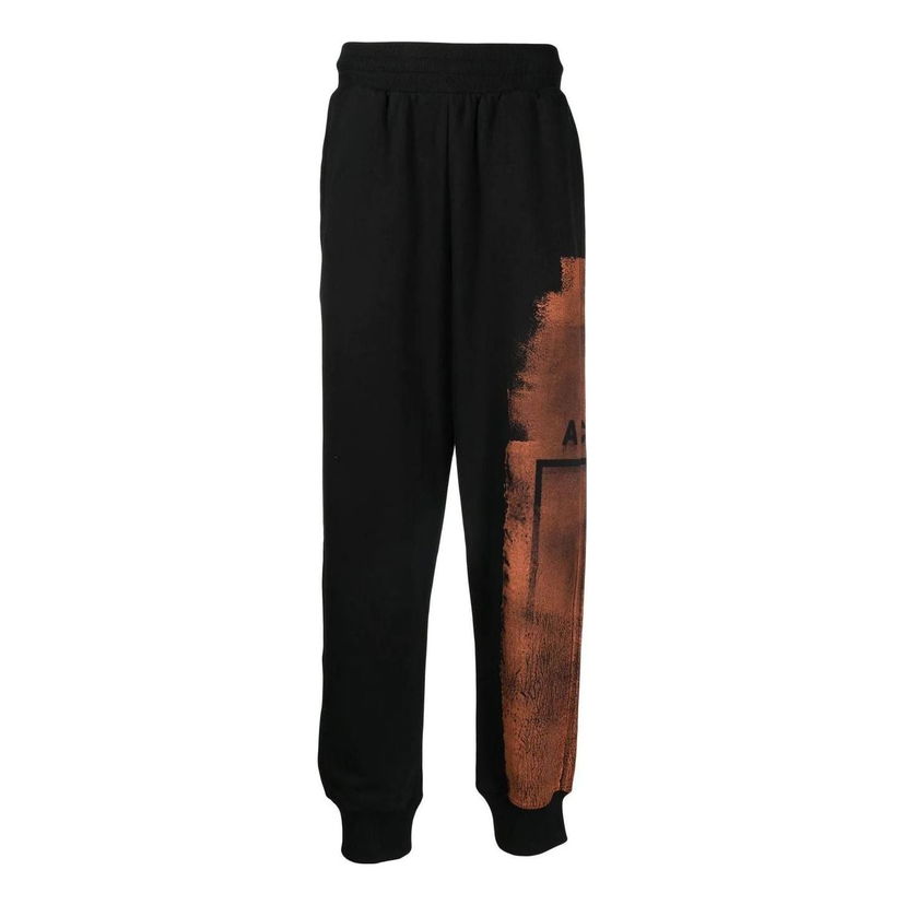 Спортни панталони A-COLD-WALL* Collage Print Sweatpants Черно | ACWMB097-BLACK