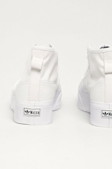 Кецове и обувки adidas Originals Nizza Platform Mid Бяло | FY2782, 2
