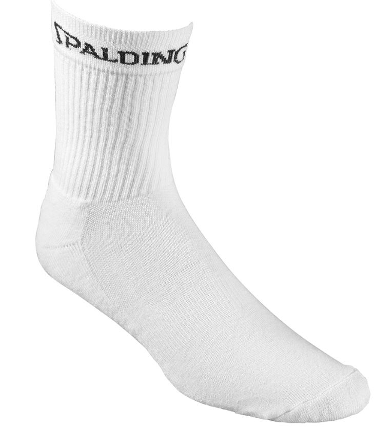 Чорапи Spalding Mid Cut Socks Бяло | 3003194-01