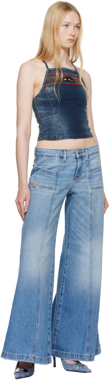 Дънки Diesel D-Akii Flare Jeans Синьо | A12808 0CLBA, 3