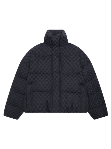 Пухо яке Gucci x Balenciaga The Hacker Project Hacker BB Puffer Jacket Черно | 681885TLO531269