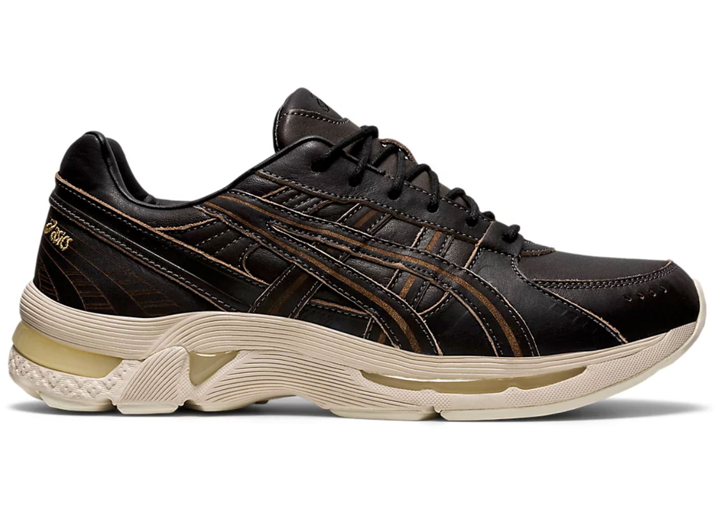 Кецове и обувки Asics Gel Kyrios MIJ Leather Dark Brown Кафяво | 1201A201.200, 0