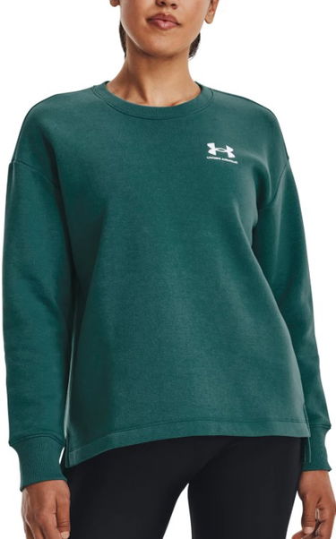 Суитчър Under Armour Rival Fleece Sweatshirt Зелено | 1369423-722, 0